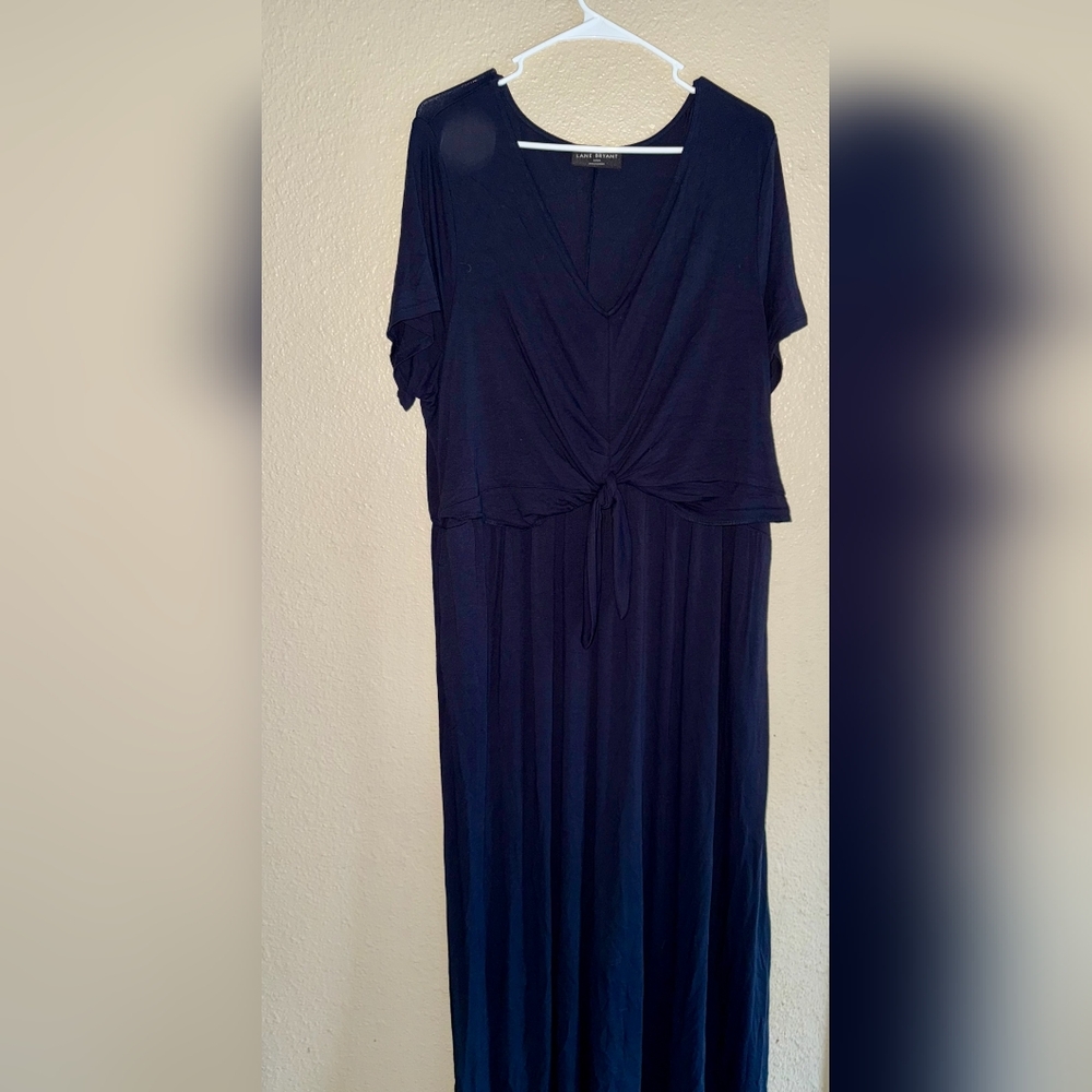 Elegant Navy Blue Women's Dress